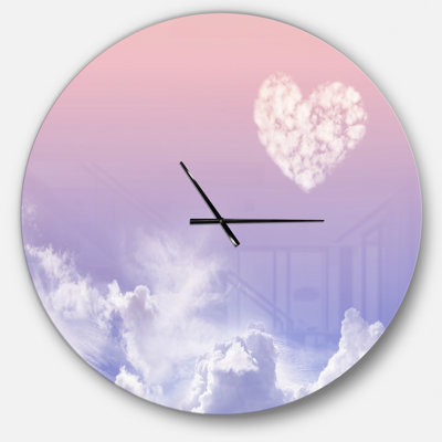 Love is in the Air - Horloge murale moderne