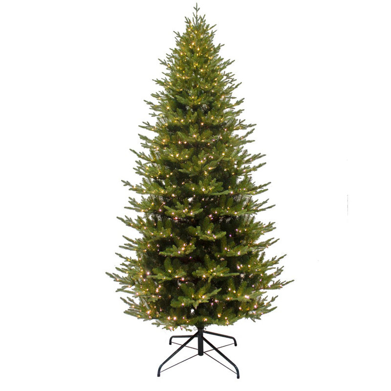 108' H Lighted Artificial Fir Christmas Tree