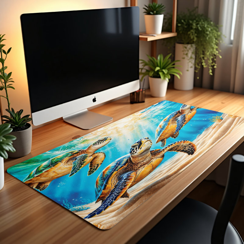 Polyester Desk Pad, 23.6x13.8