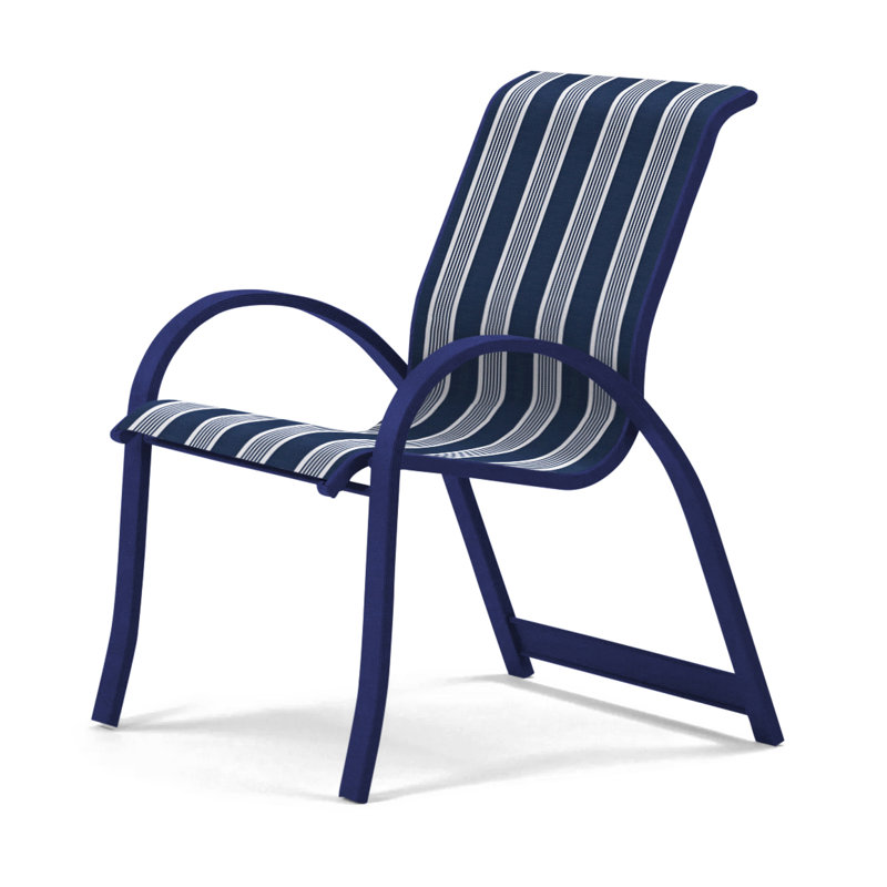 Fauteuil de salle à manger empilable Hiraku, Nuit, Bois de plage