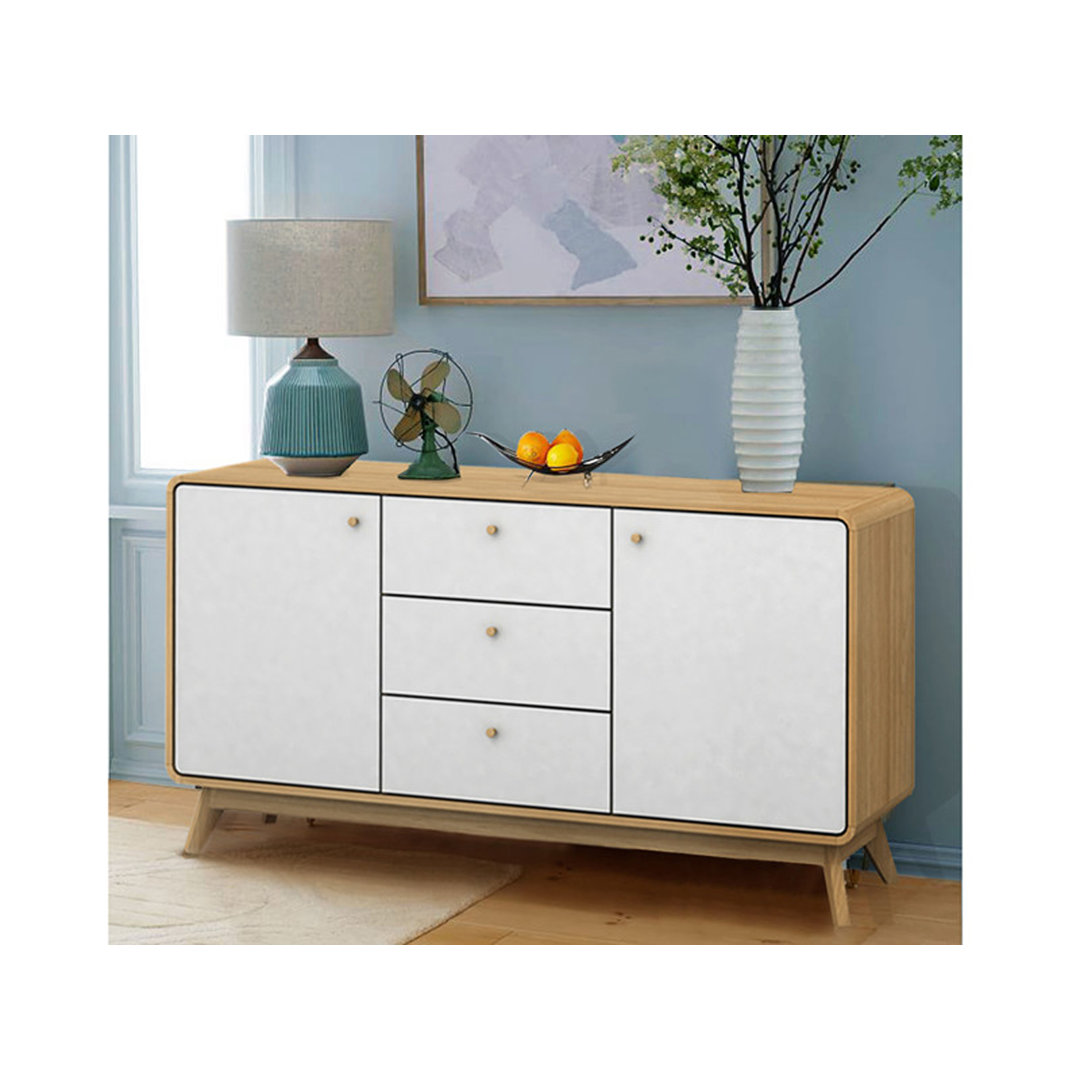 Justine 140Cm Wide 3 Drawer Sideboard