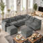 Canapé-lit modulaire 8 pièces avec rangement Mirod-842717892