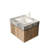Durable Sintered Stone Countertop with Undermount Ceramic Basin and Pre-drilled Faucet Hole-129594551