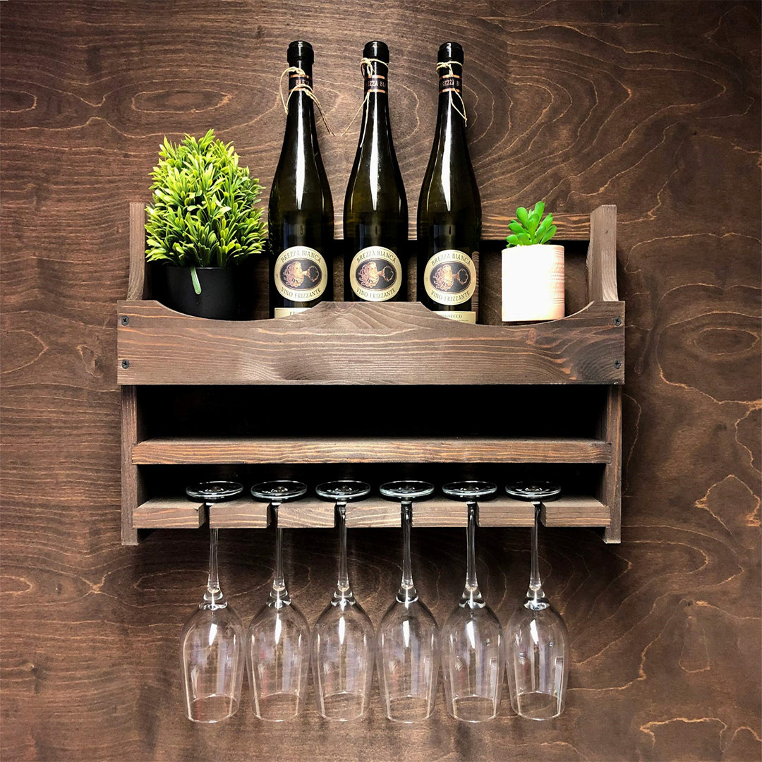 Wooden Wine Bottle Rack