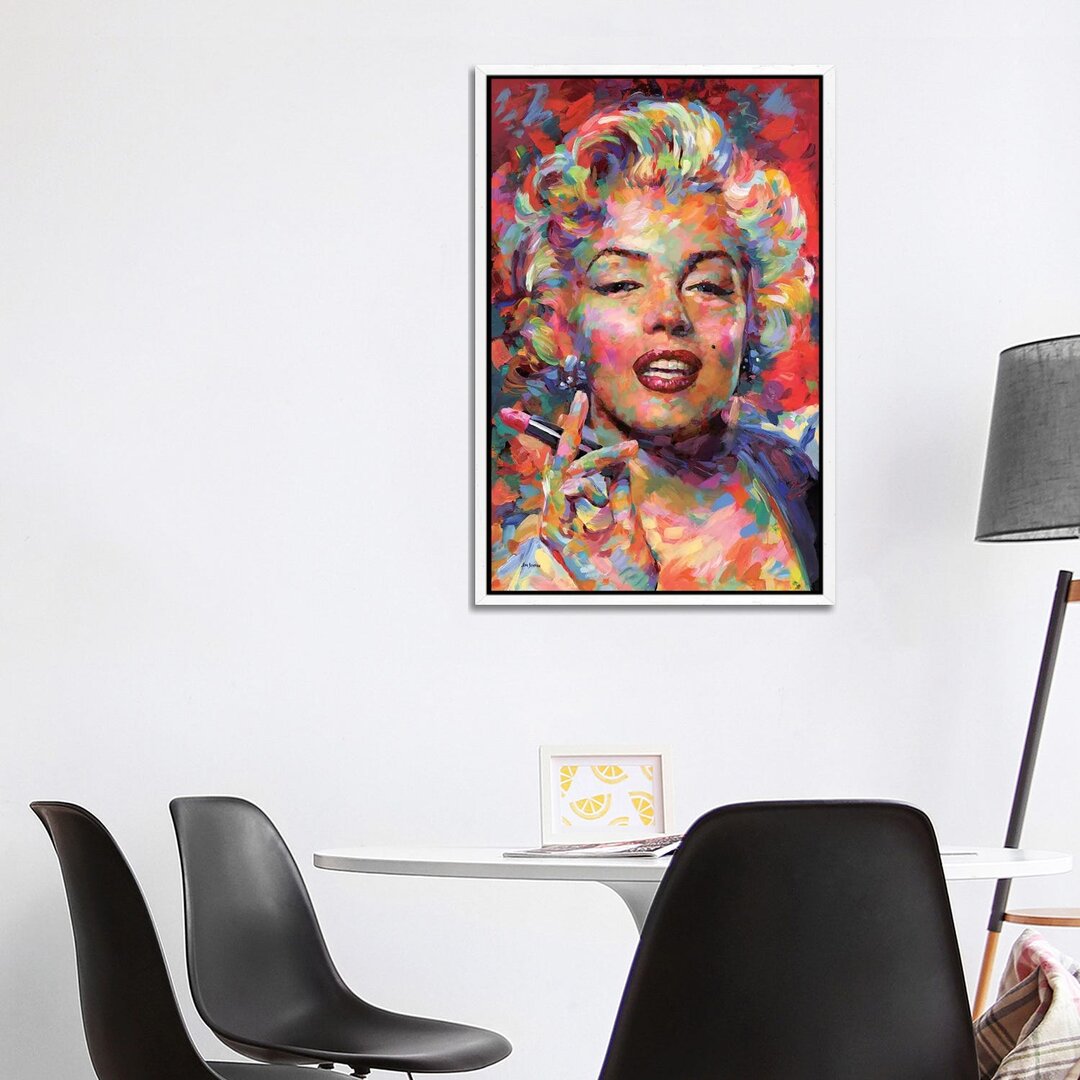 Leinwandbild - Gemälde „Marilyn Monroe” von Leon Devenice