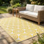 Tapis d'extérieur paille en plastique imperméable Oliviera