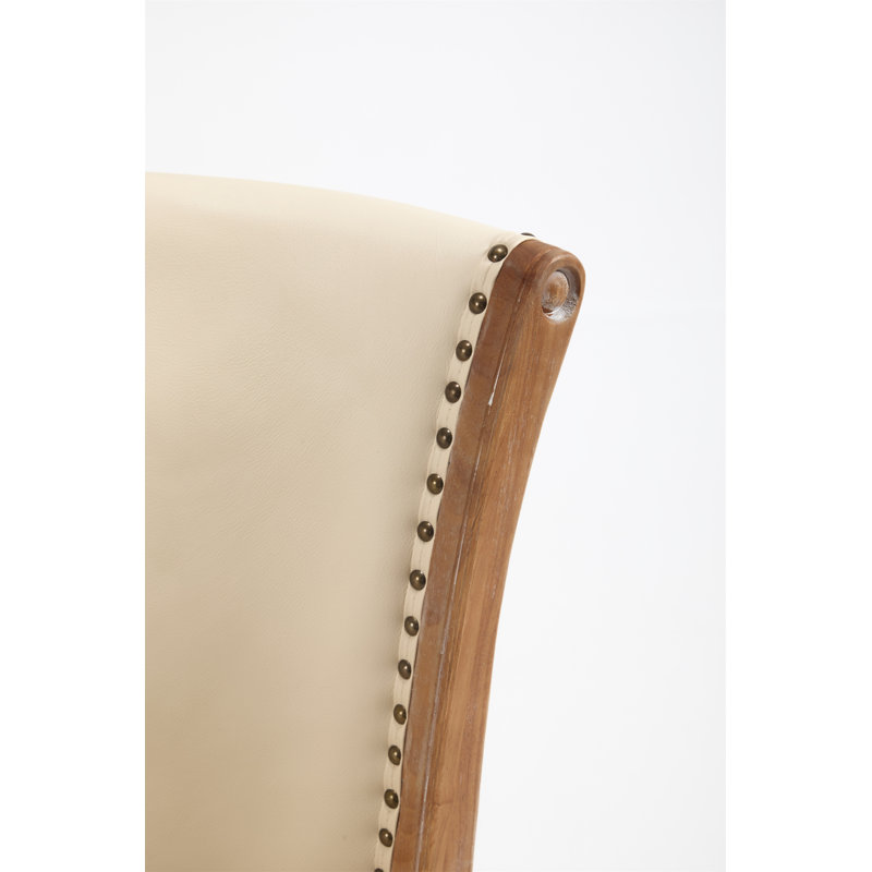 Tabourets de bar en cuir