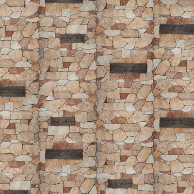 Masia Andorra 10" x 19" Ceramic Stone Look Wall Tile