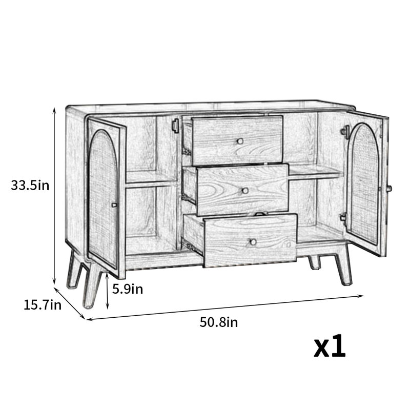 Buffet esthétique et pratique
