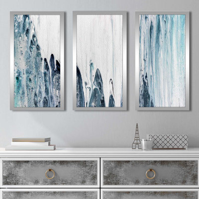 " Wet Paint II " 3 - Pieces