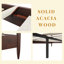 Solid Wood King Size Bed,Bohemian Platform Bed Frame,No Box Spring Needed-1557560908-1557560945