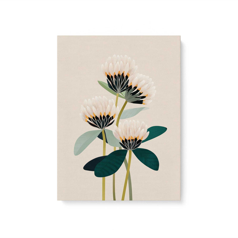 «Soft Botanica» par City Print, L 24 po x H 32 po, Wrapped Canvas, Does Not Apply