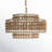 Ana 3 - Light Dimmable Drum Chandelier