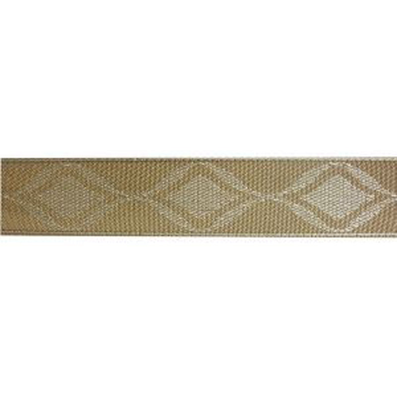 Tissu Jacquard Tapes, Brun