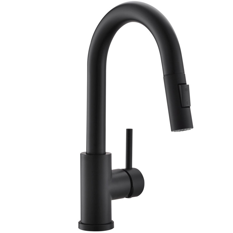 AWZTOO Kitchen Faucet, Matte Black