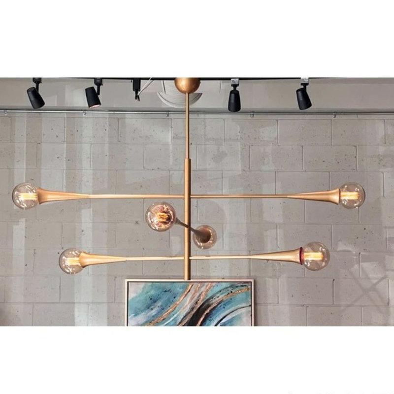 The Solis Horn Chandelier