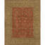 Angora Wool Oriental Area Rug in Red/Brown/Light Green-272629267