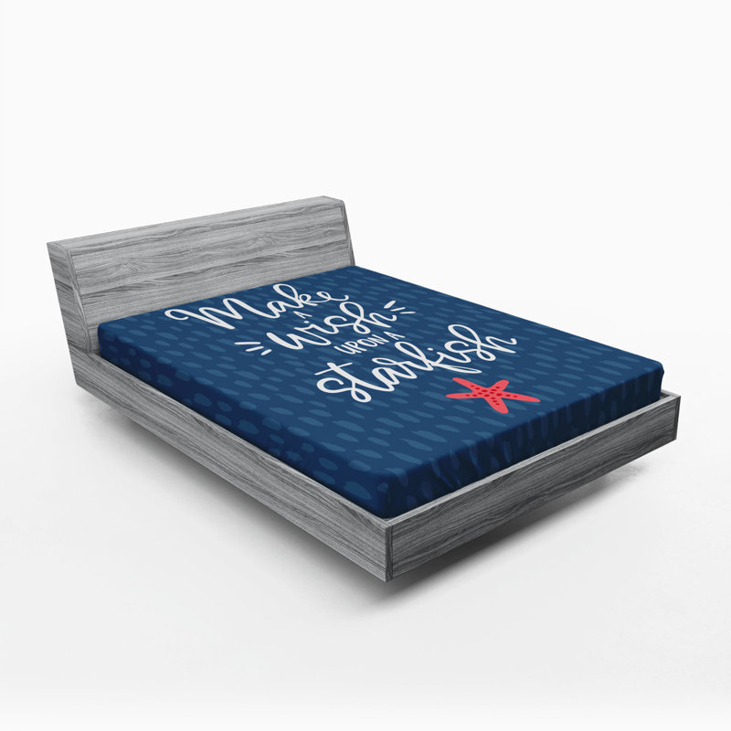 Saying Microfiber Fitted Sheet, Full Fitted Sheet