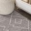 Tapis gris / crème Bradsher Moroccan Beni Souk-1589336283