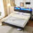 Tryston Bed with 2-Tier Storage Headboard & LED Light-12554451-12554460