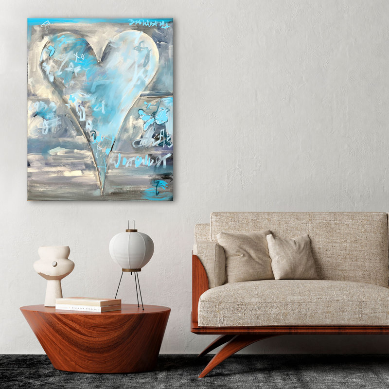 Aidé Mizuno par Salvatore Principe - peinture sur toile tendue, H 40 po x l 30 po x P 1,5 po