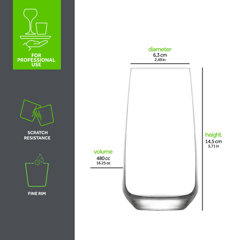 Lyon Long Drink Glass