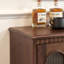 Buffet de rangement en bois massif rétro de style français-129098820