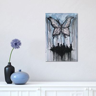 Butterfly City by Adam Michaels - Wrapped Canvas Gallery-Wrapped Canvas Giclée