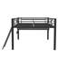 Lit mezzanine avec bureau Gaming, DEL-1531518506