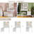 Makeup Vanity Desk With Mirror And Lights, Vanity Table With 5 Drawers, Vanity Set With Stool-1197974268