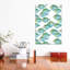 Motif de poissons - imprimé-52990005-52990006-52990025