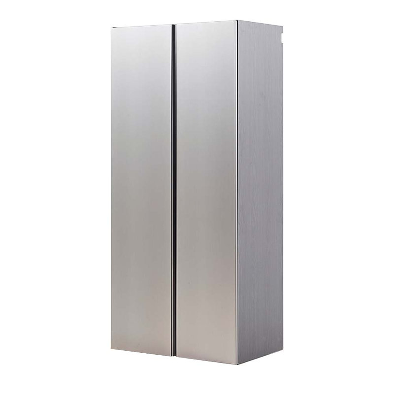 Armoire de garage en bois gris métallique Nova Series (option de fixation murale disponible)