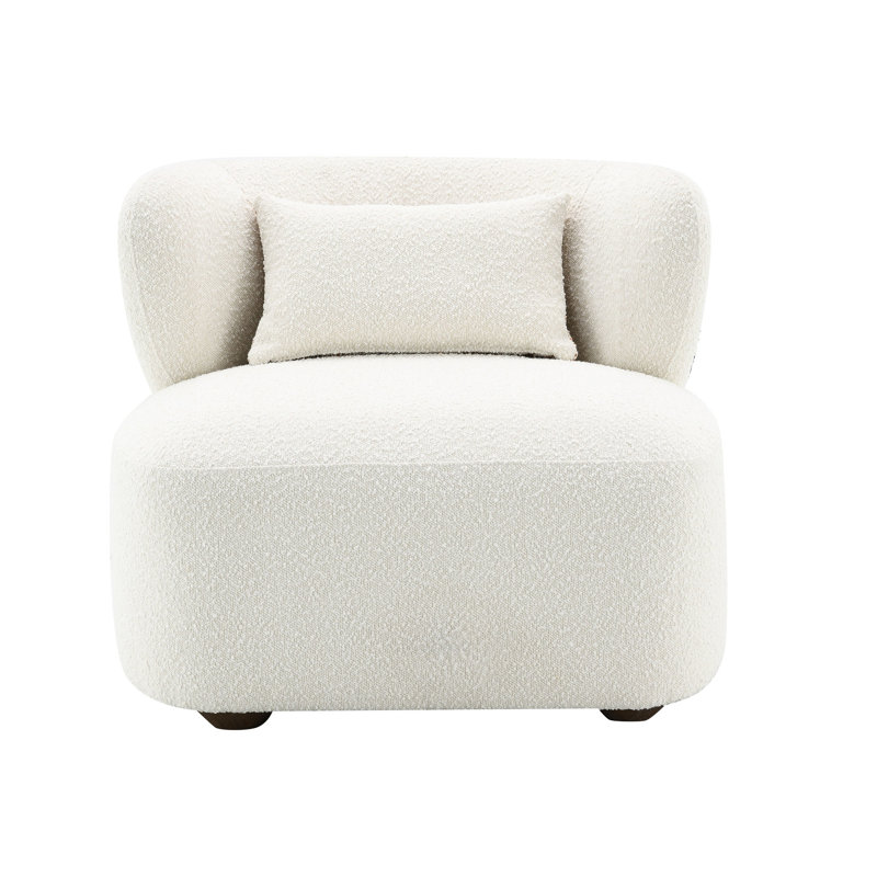 Méridienne Beige Boucle, Beige