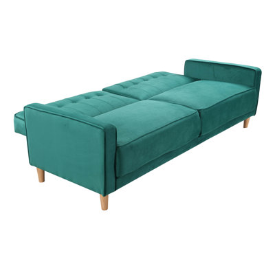 Oram 3 Seater Velvet Sleeper