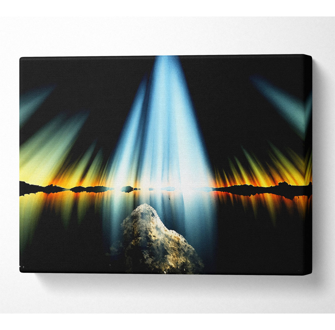 Die Sonnenstrahlen Gottes - Kunstdrucke auf Leinwand - Wrapped Canvas