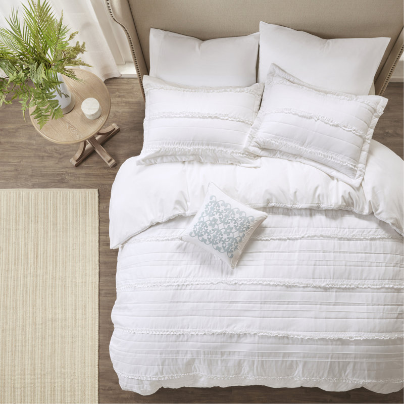 Ensemble de housse de couette en microfibre 2 en 1 double / grand
