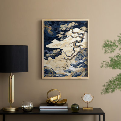 «LANDSCAPES Series CLVI», reproduction encadrée - bois massif