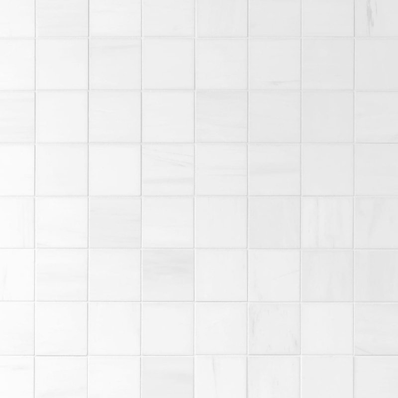 Bianco Dolomite 12x12 Honed Marble Mosaic Tile