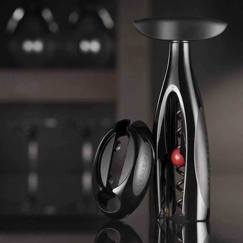 Le Creuset GS-200 Table Gift Set Black Cork Screw