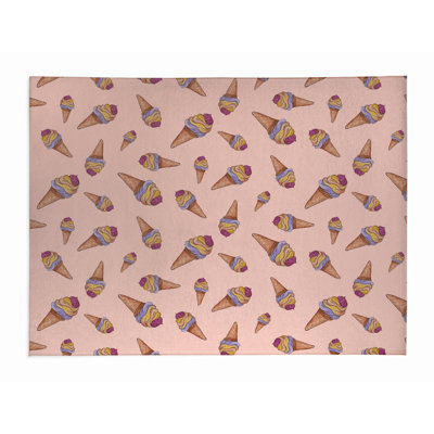 Summer Ice Cream Outdoor Rug