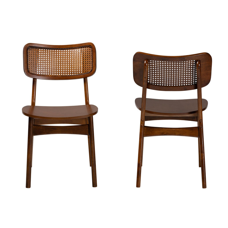 Chaise de salle à manger Berndina, Noyer brun