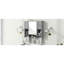 Armoire murale de salle de bain 35 po x 28 po - Miroir et qualité dissimulés