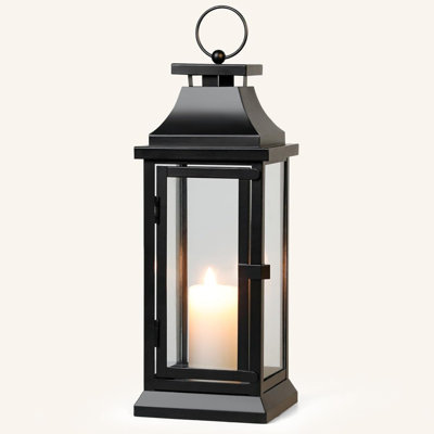  Decorative Hurricane Lantern With  For Home Decor, Parties, Events, Table Top, Hanging Lantern For Indoor Small 15“ High