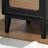 Black Solid wood Shoe Storage