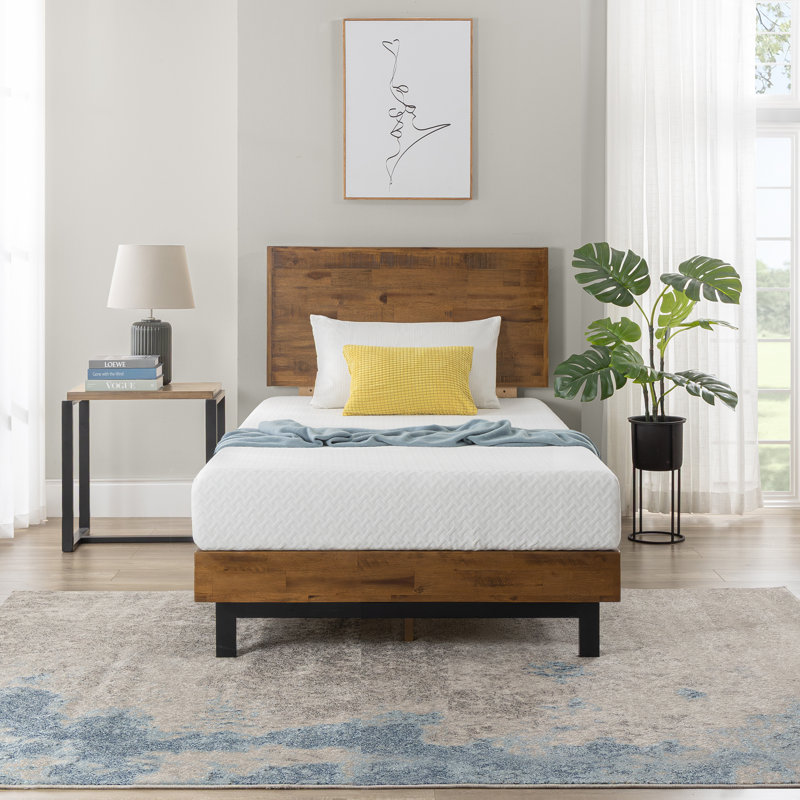Matelas en mousse viscoélastique gélifiée 8 po - Sleep by Wayfair ™, Très grand simple, 8"