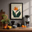 Bird of Paradise Botanical - Framed Print-1219660616-1219660618