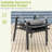Steel Outdoor Folding Dining Armchair