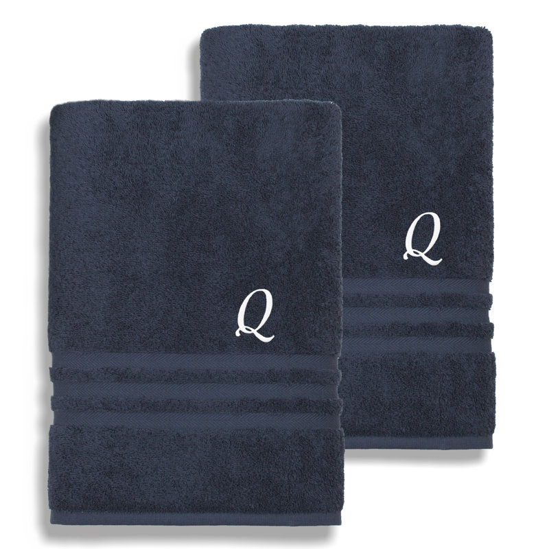 Denzi Midweight Bath Sheet, Q, Twilight Blue