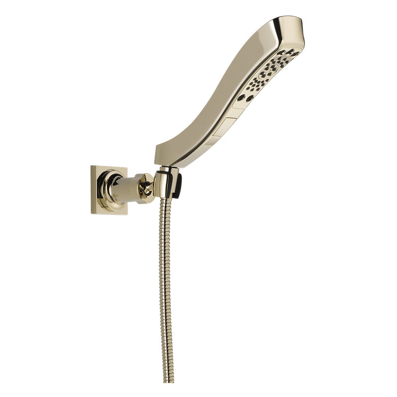 Universal Showering Components Multi Function Handheld Shower Head, Polished Nickel