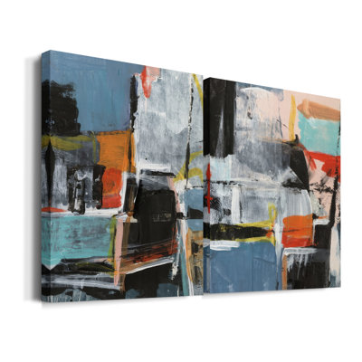 Impression sur toile «I» de qualité supérieure - Prêt à accrocher